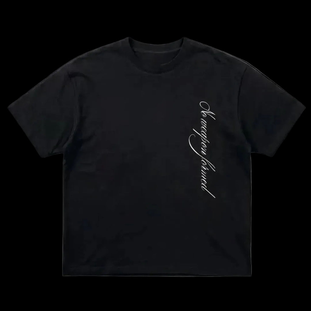 NO WEAPON FORMED OVERSIZED TEE UNISEX