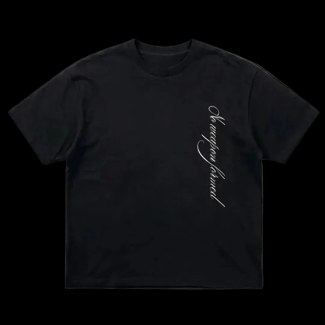 NO WEAPON FORMED OVERSIZED TEE UNISEX