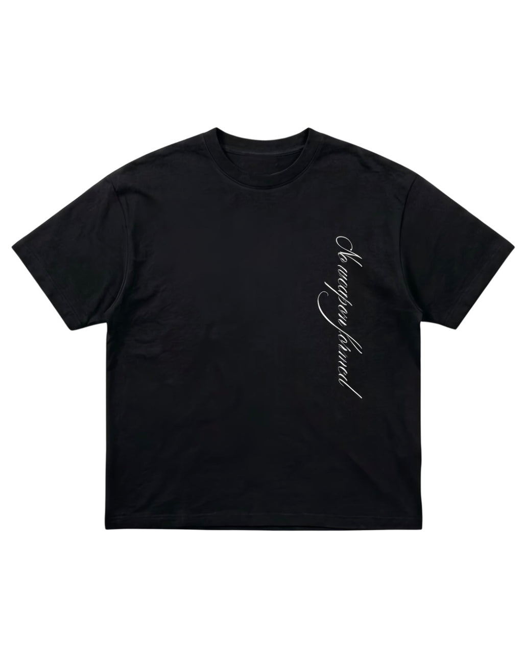 NO WEAPON FORMED OVERSIZED TEE UNISEX