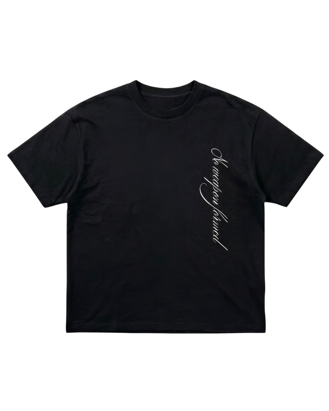 NO WEAPON FORMED OVERSIZED TEE UNISEX