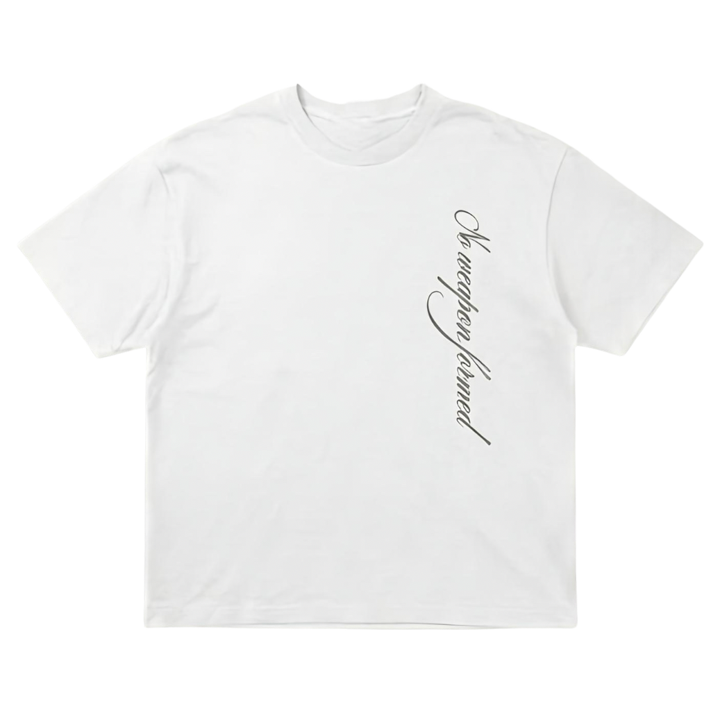 NO WEAPON FORMED OVERSIZED TEE UNISEX