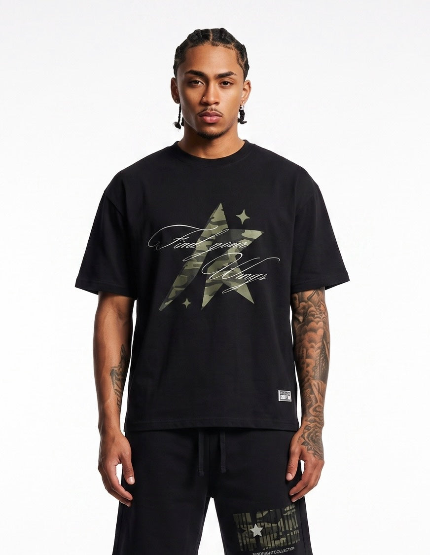 FIND YOUR WINGS Oversized Tee