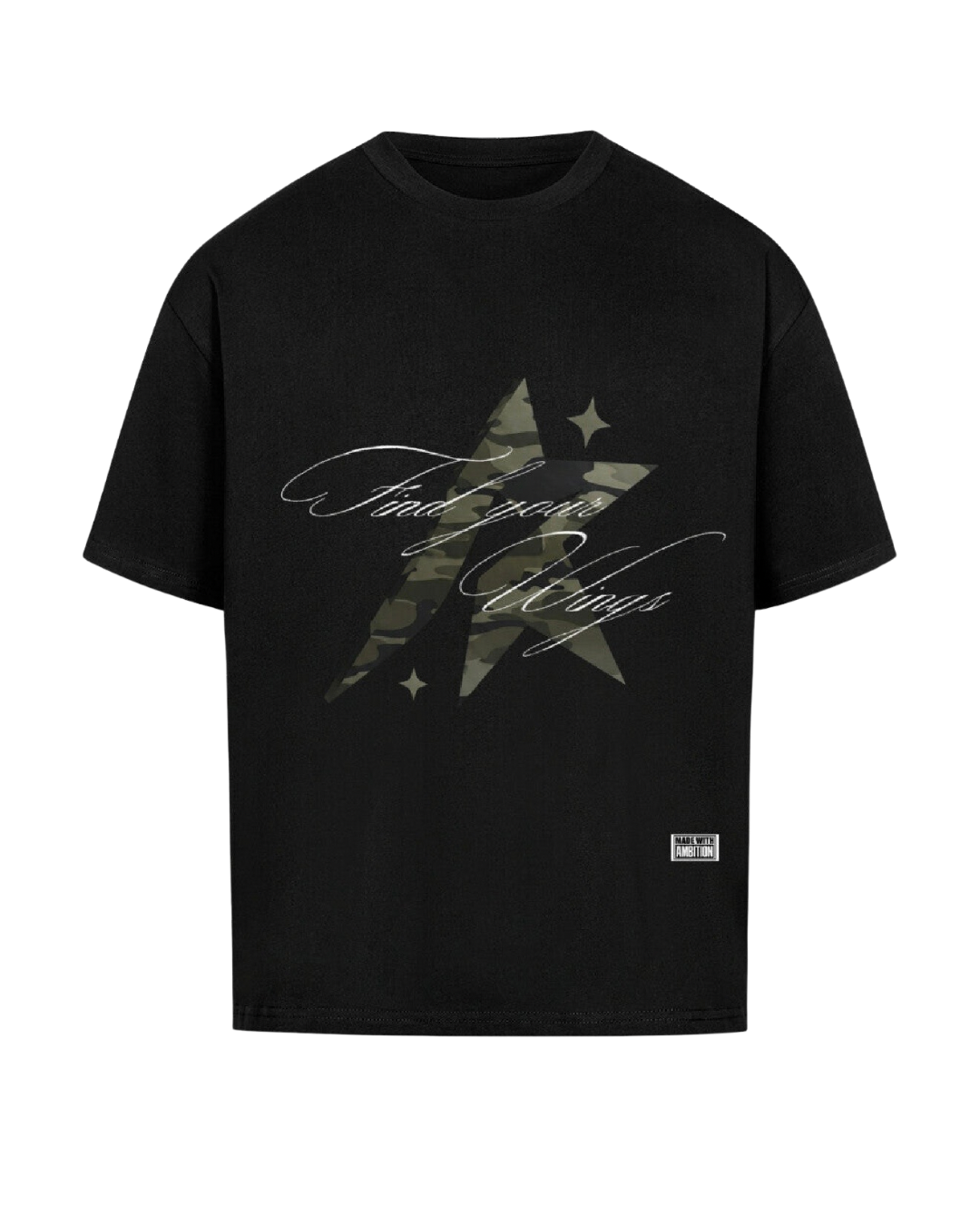 FIND YOUR WINGS Oversized Tee